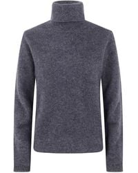 P.A.R.O.S.H. - P. A.R. O.S. H. Turtle Neck Fitted Sweater - Lyst