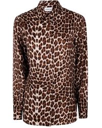 P.A.R.O.S.H. - P. A.R. O.S. H. Fantasy Silk Shirt - Lyst