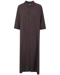 Labo.art - Labo. Art "Acca" Rock Cotton Midi Dress - Lyst