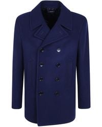 Tom Ford - Japanese Soft Felt Peacoat - Lyst