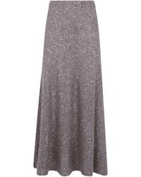 D.exterior - D. Exterior Flared Skirt "Soft Alpaca" - Lyst