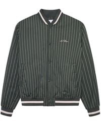 Les Deux - "Varsity Tech Pinstripe" Jacket - Lyst