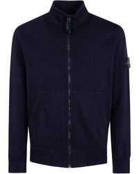 Stone Island - Sweater Zip Up Classic Cardigan - Lyst