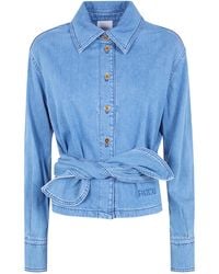 Patou - Long Sleeves Knot Shirt - Lyst