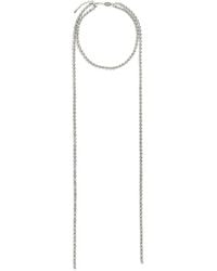 DSquared² - Necklace Metal Strass - Lyst