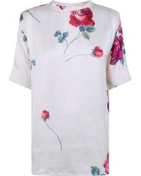 N°21 - Canvas Blouse - Lyst