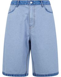 Arte' - Denim "Inside Out" Shorts - Lyst