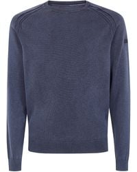 Rrd - "Techno" Wash Round Neck 14 Knit Sweater - Lyst