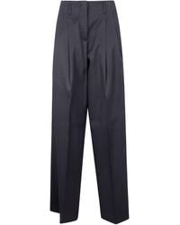 Golden Goose - Golden W's Pant Wide Leg Light Dry Wool Gabardine - Lyst
