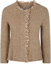 Base London - Giacca Classica A Collo Rotondo - Lyst