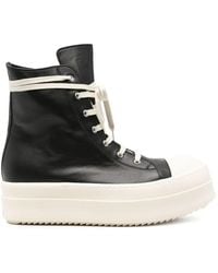 Rick Owens - Platform High-Top Sneakers - Lyst