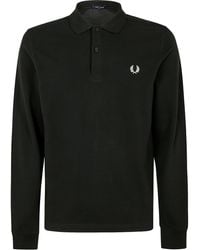 Fred Perry - La Camicia Fp A Maniche Lunghe - Lyst