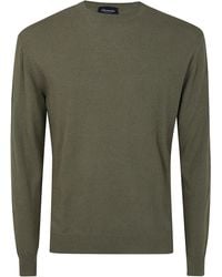 Drumohr - Long Sleeves Round Neck Sweater - Lyst