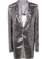Rick Owens - 'Concordian' Embroidered Jacket - Lyst