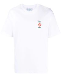 Casablancabrand - Casa Sport Logo 3f Printed T-shirt - Lyst