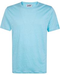 MC2 Saint Barth - Linen Roundneck Sweater - Lyst
