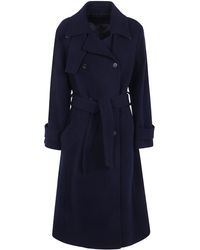 Paul Smith - Wool Coat - Lyst