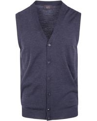 Zanone - Sleeveless Sweater Classic "Classic Gilet" - Lyst