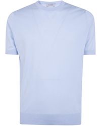 John Smedley - "Kempton" Crewneck Short Sleeves T-Shirt - Lyst