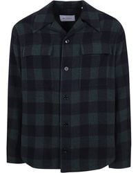 Ami Paris - Overshirt Wide Camp "Wide Camp" Collar - Lyst