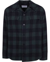 Ami Paris - Overshirt Wide Camp "Wide Camp" Collar - Lyst