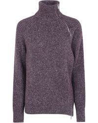Mrz - Sweater Turtleneck "Zip Turtleneck" - Lyst