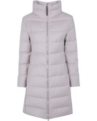 Herno - Giacca Lunga "Chantilly" - Lyst