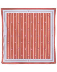 Drole de Monsieur - "Rayure Monogramme" Foulard - Lyst