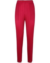 Pleats Please Issey Miyake - New Colorful Basics 4 Trousers - Lyst