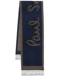 Paul Smith - Scarf Uomo Int Jacq Sfogliato - Lyst