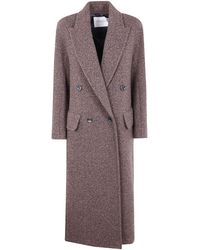 Max Mara - "Arco1234" Tweed Classic Coat - Lyst