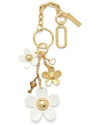 Marc Jacobs - Key Chain Flower Charm - Lyst