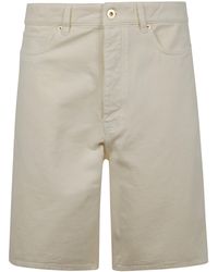 Drole de Monsieur - Le Short Baggy Écru - Lyst