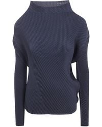 Issey Miyake - Shirt Pleated "Misty Pleats" - Lyst