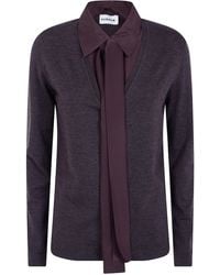 P.A.R.O.S.H. - P. A.R. O.S. H. Sweater Wool Cardigan "Lwynford 086" - Lyst