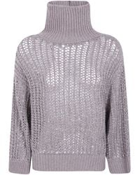 D.exterior - D. Exterior Sweater Short Sleeves "Crystals" - Lyst