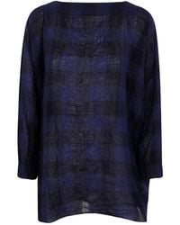 Daniela Gregis - Camicia Quadrato 5 Cm Checked Shirt - Lyst