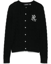 Ralph Lauren - Ralhan Long Sleeve Cardigan - Lyst