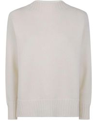 Drumohr - Long Sleeve Crew Neck Aweater - Lyst