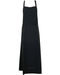 Emporio Armani - Long Dress With Belt - Lyst