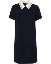 N°21 - Shirt Neck Mini Dress Clothing - Lyst