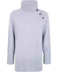 Emporio Armani - Maglione Chiaro Melange - Lyst