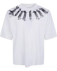 Palm Angels - "Big Neck Logo" Loose Tee - Lyst