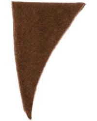 Uma Wang - Scarf Triangle "Fluffy Wool" - Lyst