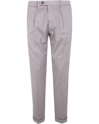Michael Coal - Linen Classic Trousers - Lyst