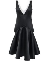 JW Anderson - J. W.Anderson Abito Con Scollo A V E Fondo Drappeggiato - Lyst
