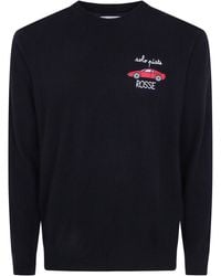 MC2 Saint Barth - Crew Neck Sweater "Heron Light Embry" - Lyst
