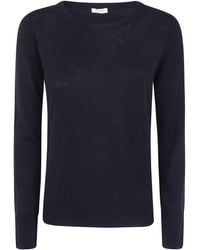 Rossopuro - Sweater Boat Neckline Long Sleeved Sweater - Lyst