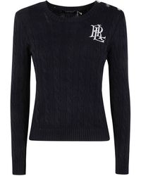 Ralph Lauren - "Montiva" Long Sleeve Pullover - Lyst