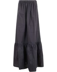 Mantu - Midi Skirt - Lyst